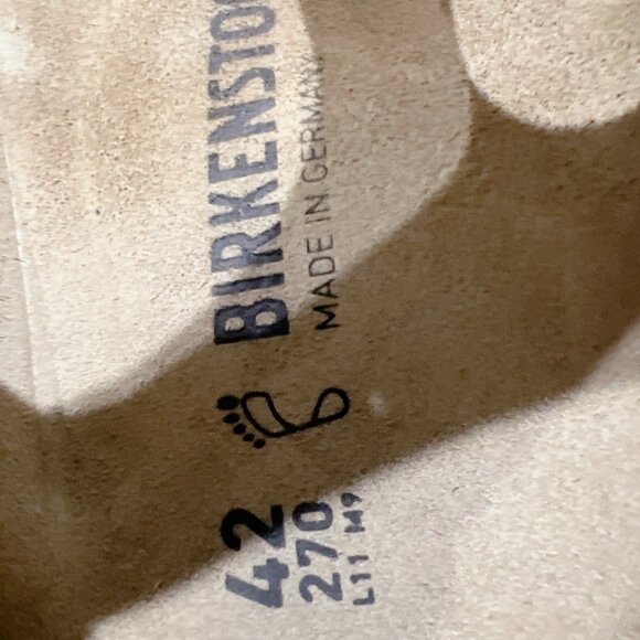 Birkenstock Gizeh Birko-Flor Thong Sandal Silver EU 42 Mens US 9- 9.5/ Wms US 11 - Picture 13 of 13